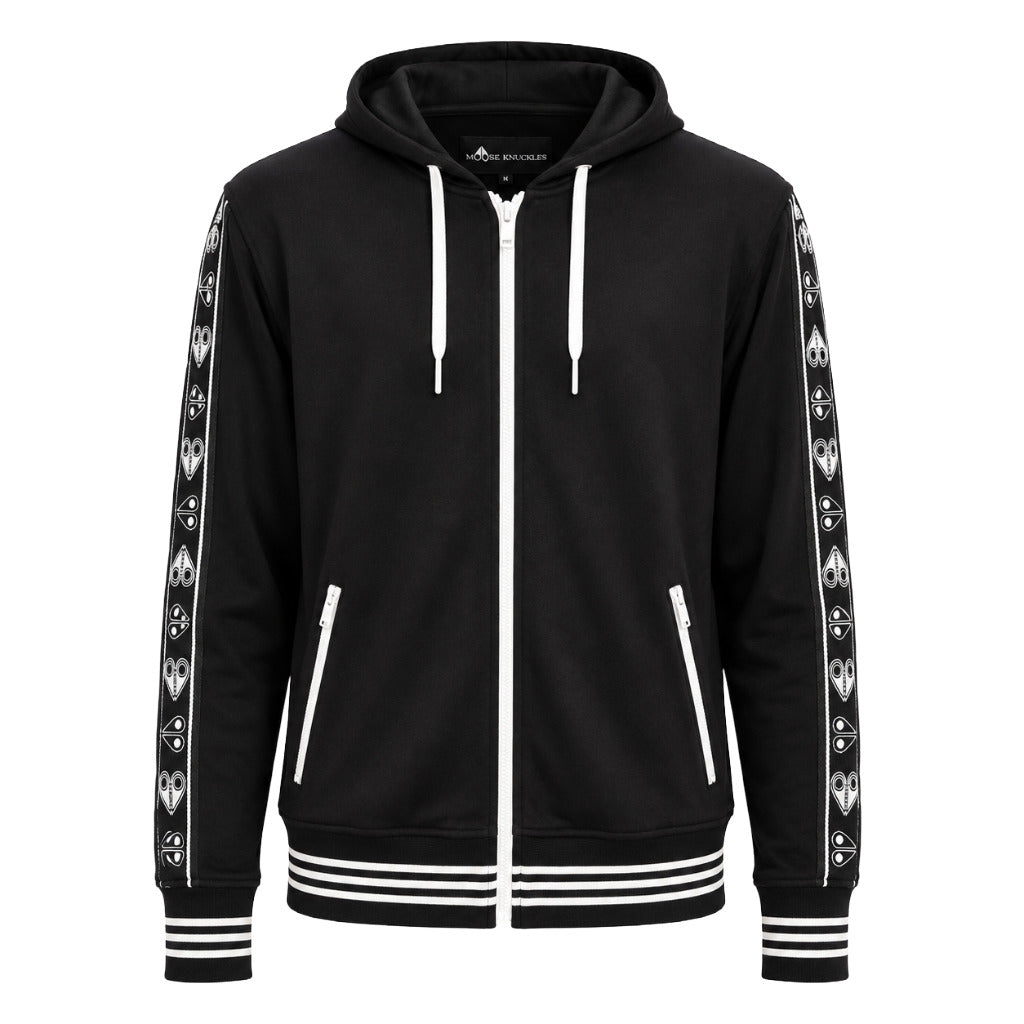 moose knuckles - felpa jean talon black