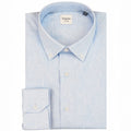 bagutta - camicia button down celeste
