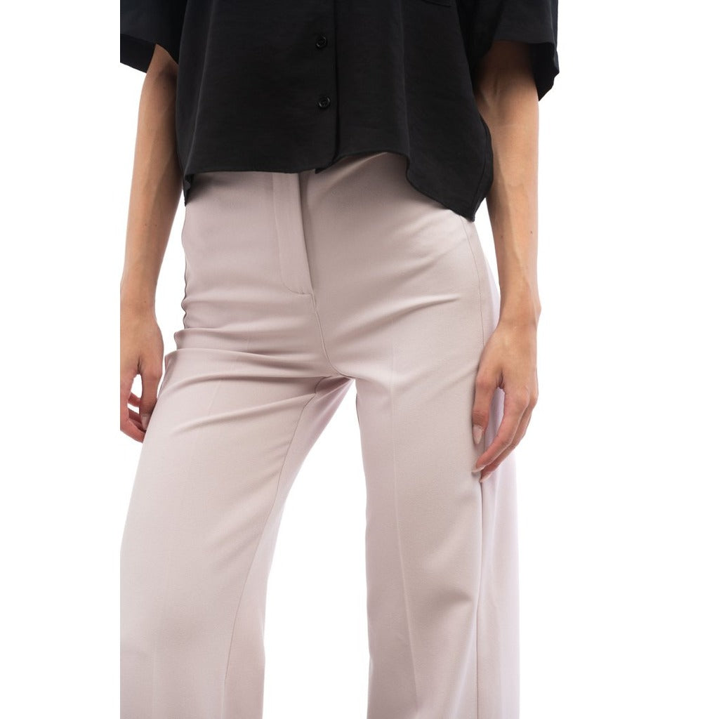 patrizia pepe - pantaloni lilac tulle