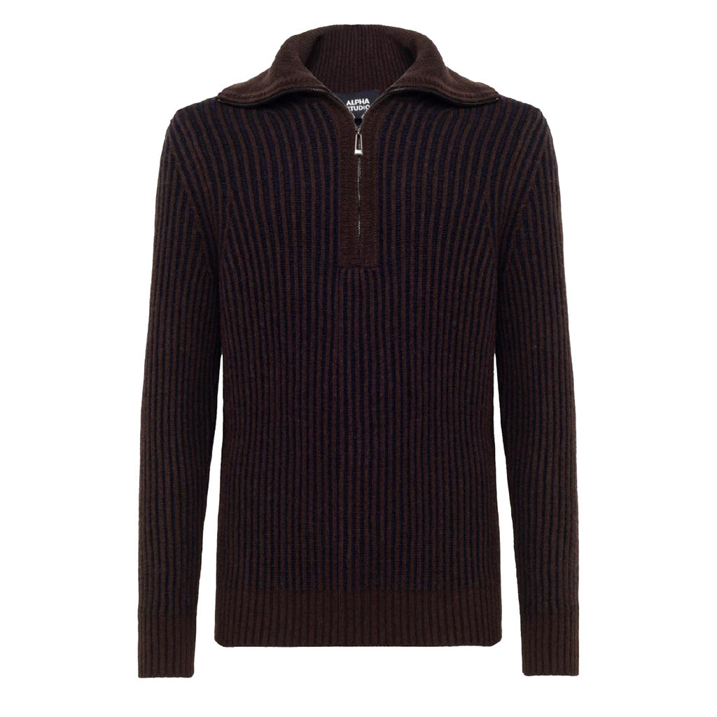 alpha studio - vanisè turtleneck sweater
