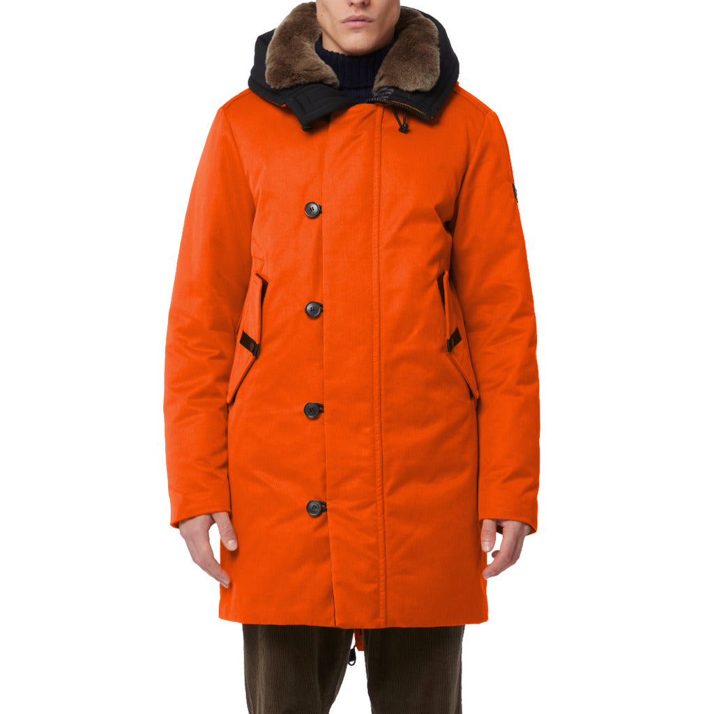 peuterey - parka kasa arancio