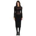 patrizia pepe - abito slim lungo