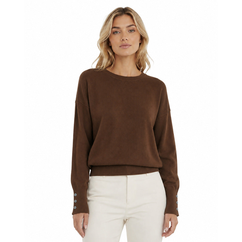 alpha studio - girocollo m/l seta-cashmere