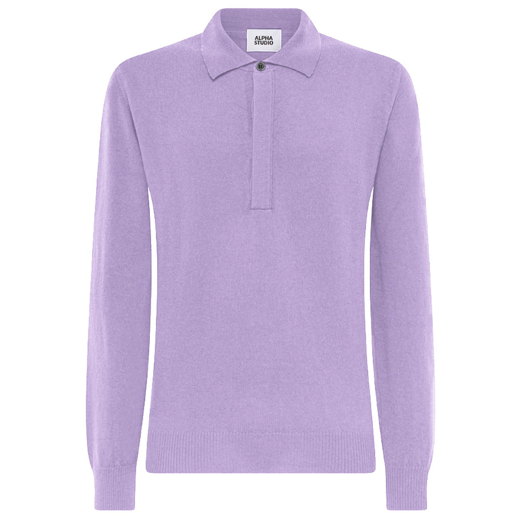 alpha studio - polo seta & cashmere